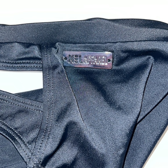 Men sexy speedo with cut out on the hip black - Picture 8 of 10